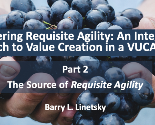 Discovering Requisite Agility: The Source of Requisite Agility